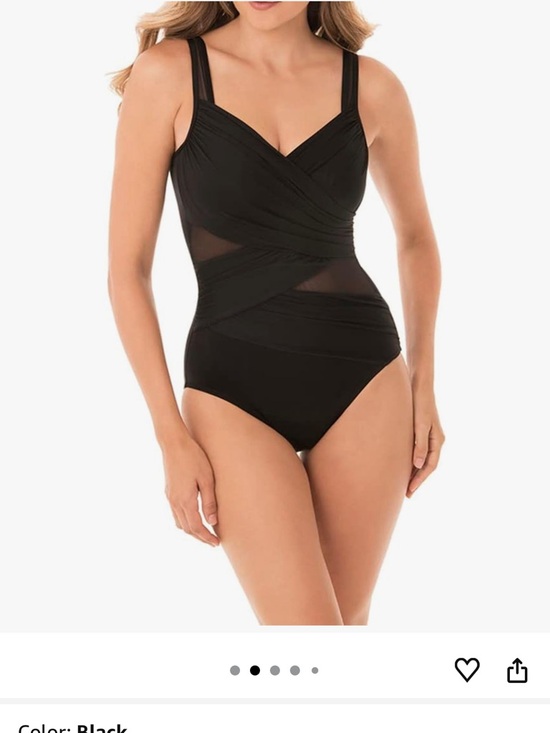 Miraclesuit Other - Size 16 Miraclesuit Black One-Piece Swimsuit with Mesh Panels. NWT.